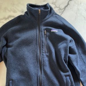 Patagonia Better Sweater (Full Zip) - Dark Blue - Medium